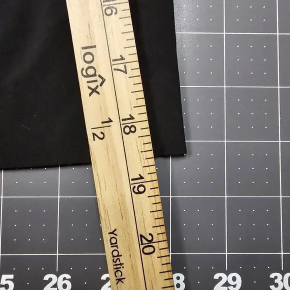 Athleta Soho Skort 6 Tall Black Yoga Golf Tennis Hike Preppy Stretch Athliesure - Picture 8 of 8